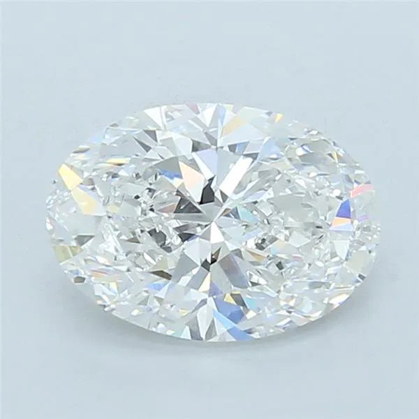 3.00ct Oval Lab Grown Diamond (Colour E, Clarity VVS2, IGI Certified)