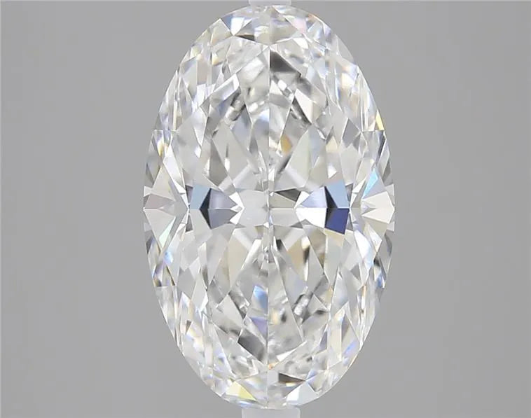 3.00ct Oval Lab Grown Diamond (Colour E, Clarity VVS2, IGI Certified)