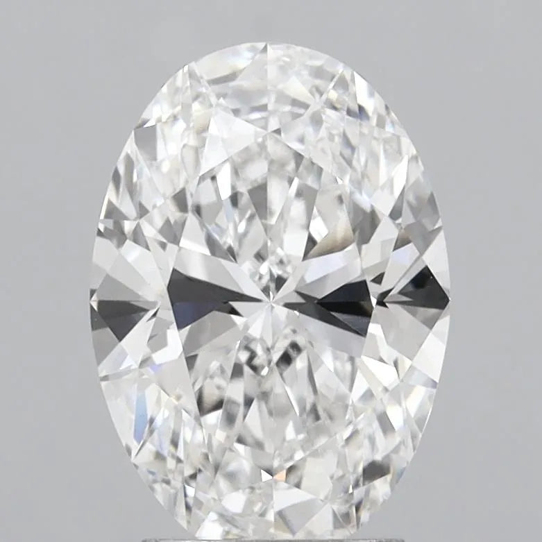 3.00ct Oval Lab Grown Diamond (Colour E, Clarity VVS2, IGI Certified)