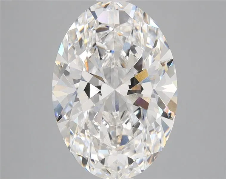 3.00ct Oval Lab Grown Diamond (Colour E, Clarity VVS2, IGI Certified)