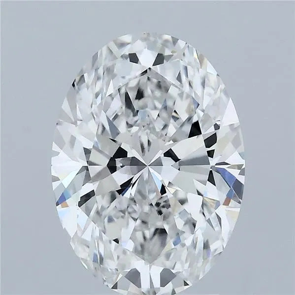 3.00ct Oval Lab Grown Diamond (Colour E, Clarity VVS2, IGI Certified)