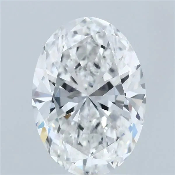 3.00ct Oval Lab Grown Diamond (Colour E, Clarity VVS2, IGI Certified)