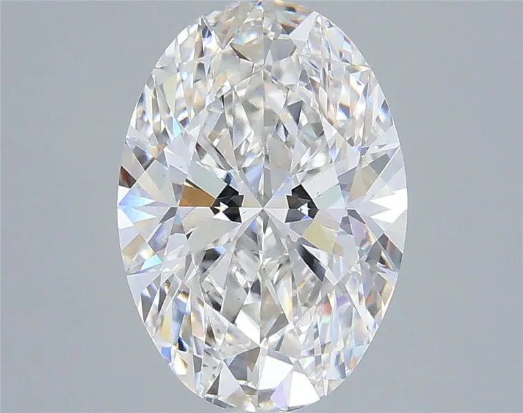 3.00ct Oval Lab Grown Diamond (Colour F, Clarity VS1, IGI Certified)