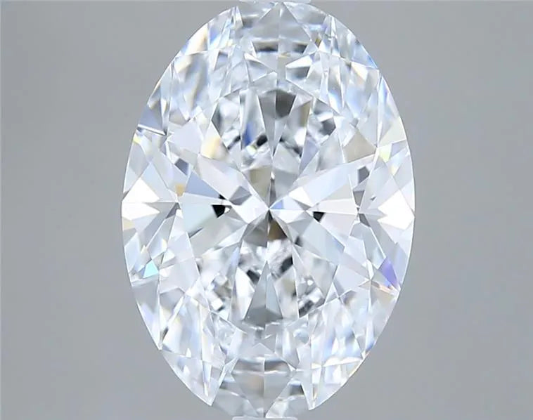 3.00ct Oval Lab Grown Diamond (Colour F, Clarity VVS1, IGI Certified)