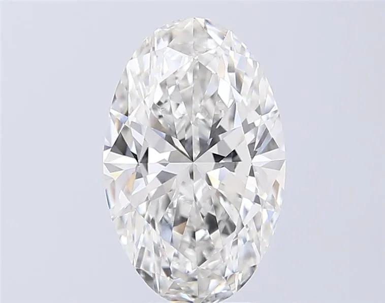 3.00ct Oval Lab Grown Diamond (Colour F, Clarity VVS2, IGI Certified)
