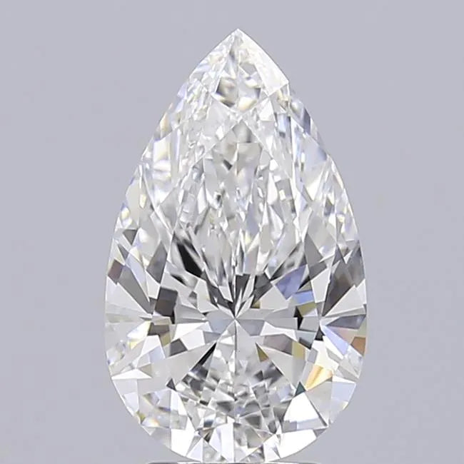 3.00ct Pear Lab Grown Diamond (Colour D, Clarity VVS2, IGI Certified)