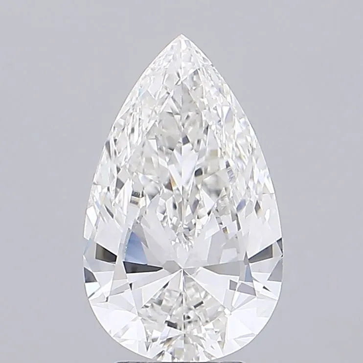 3.00ct Pear Lab Grown Diamond (Colour G, Clarity VVS2, IGI Certified)