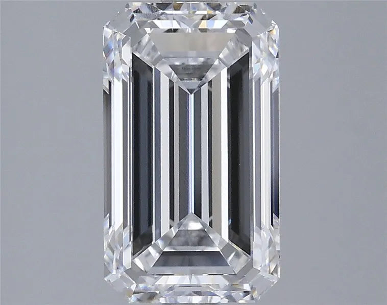 3.01ct Emerald Lab Grown Diamond (Colour D, Clarity VVS1, IGI Certified)
