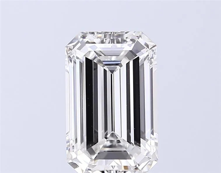 3.01ct Emerald Lab Grown Diamond (Colour F, Clarity VS1, IGI Certified)