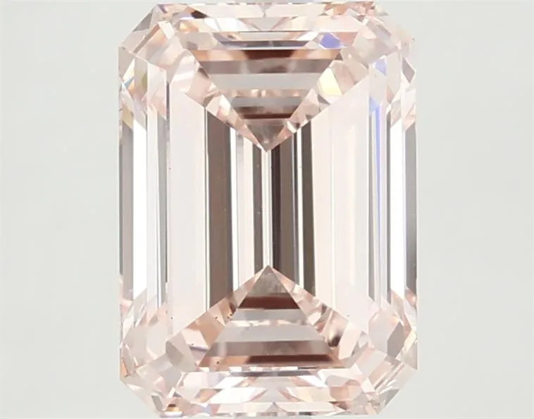 3.01ct Emerald Lab Grown Diamond (Colour Fancy Intense Pink, Clarity VS1, IGI Certified)