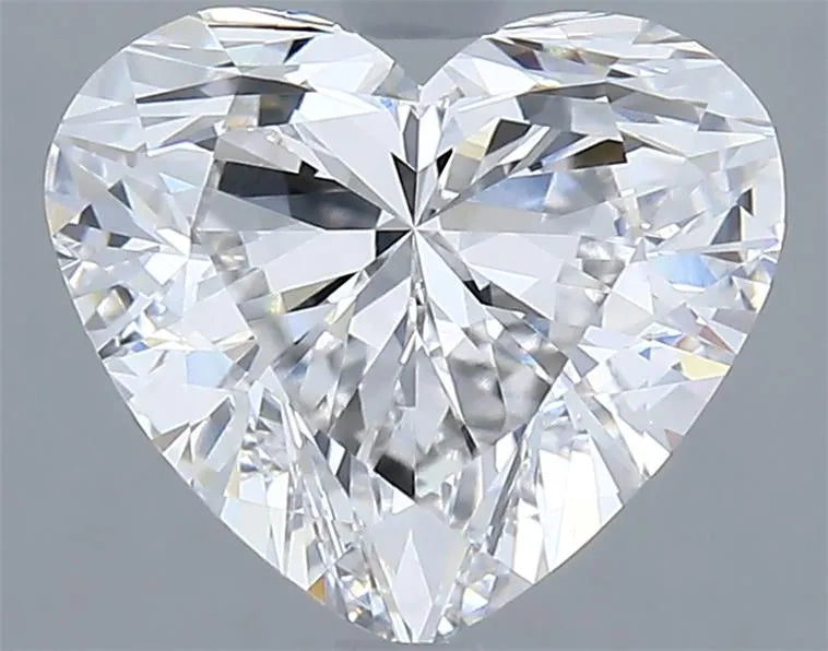 3.01ct Heart Lab Grown Diamond (Colour D, Clarity VVS2, IGI Certified)