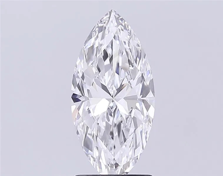 3.01ct Marquise Lab Grown Diamond (Colour E, Clarity IF, IGI Certified)