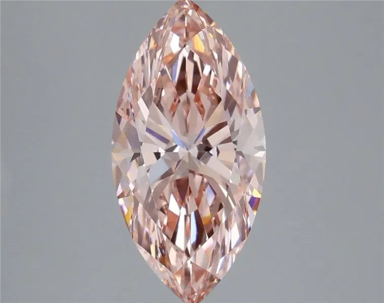 3.01ct Marquise Lab Grown Diamond (Colour Fancy Vivid Pink, Clarity VVS2, IGI Certified)