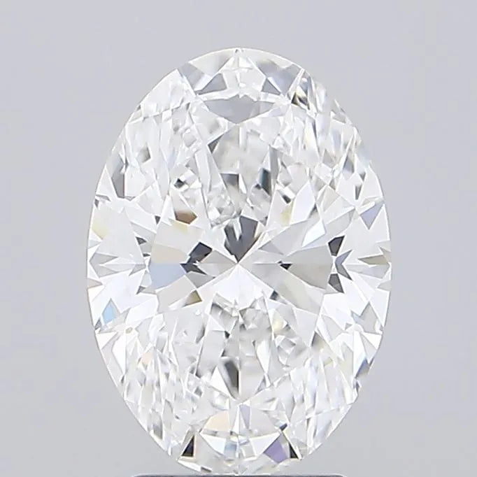 3.01ct Oval Lab Grown Diamond (Colour E, Clarity VVS1, IGI Certified)