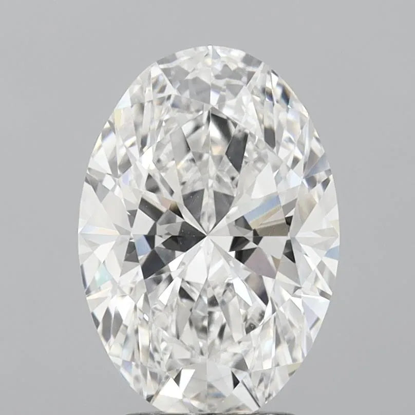 3.01ct Oval Lab Grown Diamond (Colour E, Clarity VVS2, IGI Certified)