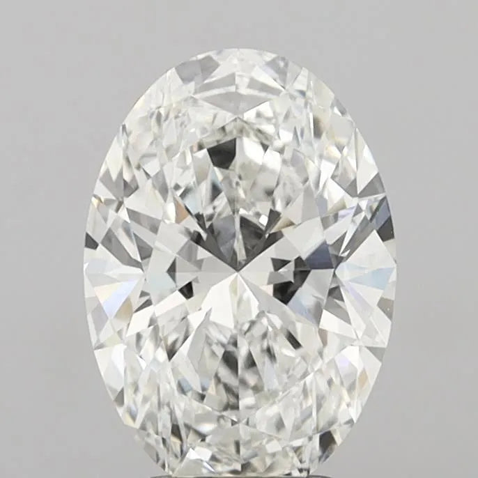 3.01ct Oval Lab Grown Diamond (Colour F, Clarity VVS2, IGI Certified)