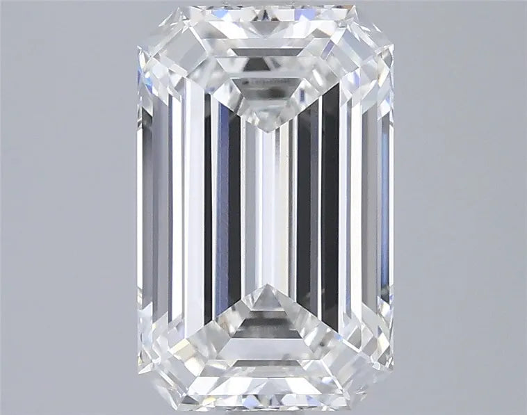3.02ct Emerald Lab Grown Diamond (Colour E, Clarity VVS2, IGI Certified)