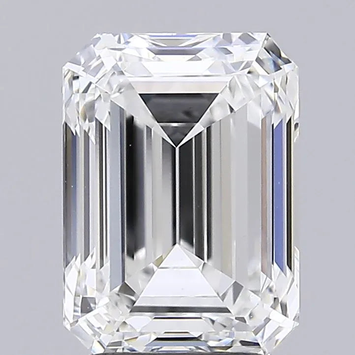 3.02ct Emerald Lab Grown Diamond (Colour E, Clarity VVS2, IGI Certified)