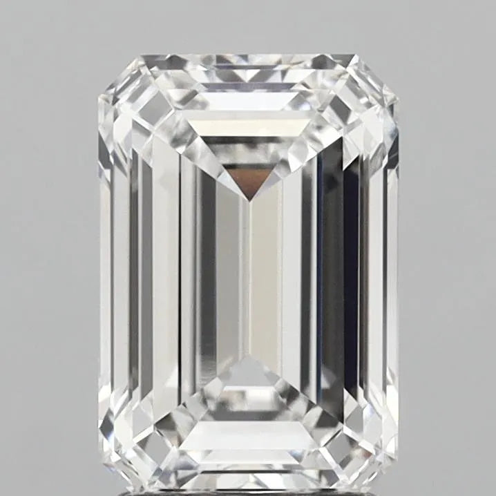 3.02ct Emerald Lab Grown Diamond (Colour E, Clarity VVS2, IGI Certified)