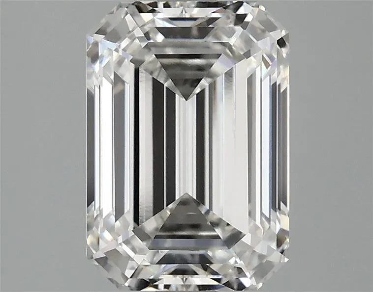 3.02ct Emerald Lab Grown Diamond (Colour F, Clarity VVS2, IGI Certified)
