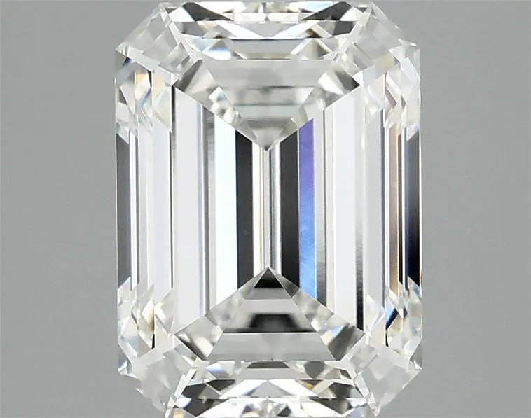 3.02ct Emerald Lab Grown Diamond (Colour G, Clarity VVS2, IGI Certified)