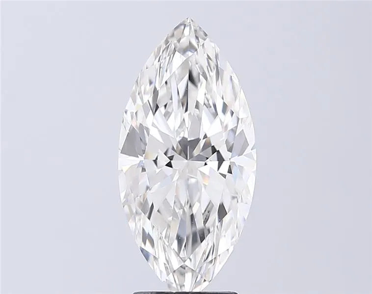3.02ct Marquise Lab Grown Diamond (Colour E, Clarity VVS1, IGI Certified)