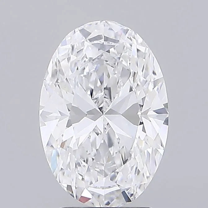 3.02ct Oval Lab Grown Diamond (Colour D, Clarity VVS2, IGI Certified)