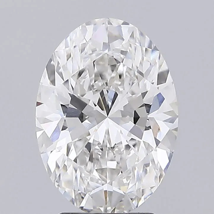 3.02ct Oval Lab Grown Diamond (Colour E, Clarity VVS2, IGI Certified)