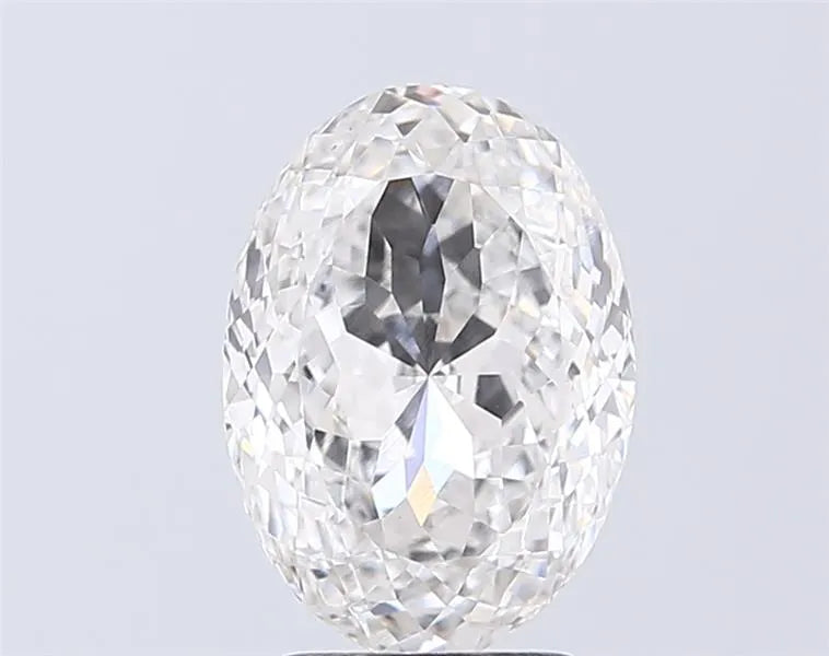 3.02ct Oval Lab Grown Diamond (Colour E, Clarity VVS2, IGI Certified)