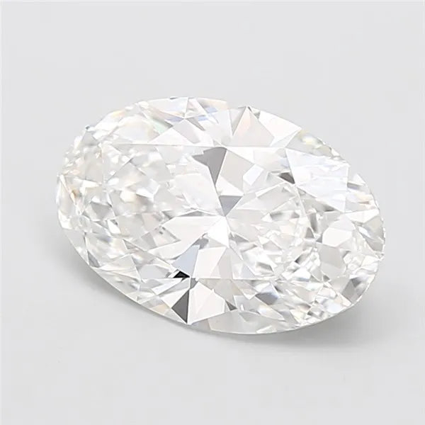 3.02ct Oval Lab Grown Diamond (Colour E, Clarity VVS2, IGI Certified)