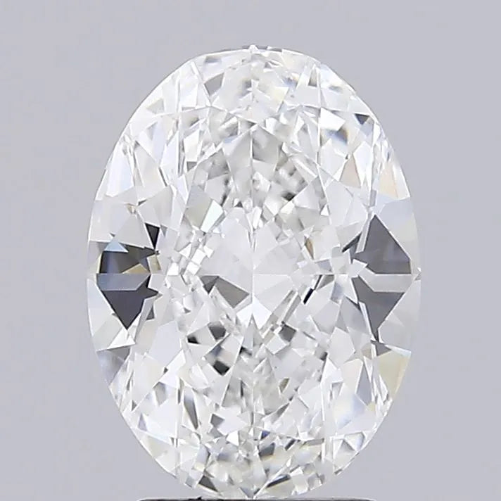 3.02ct Oval Lab Grown Diamond (Colour E, Clarity VVS2, IGI Certified)