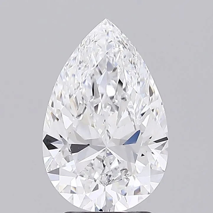 3.02ct Pear Lab Grown Diamond (Colour E, Clarity VVS1, IGI Certified)