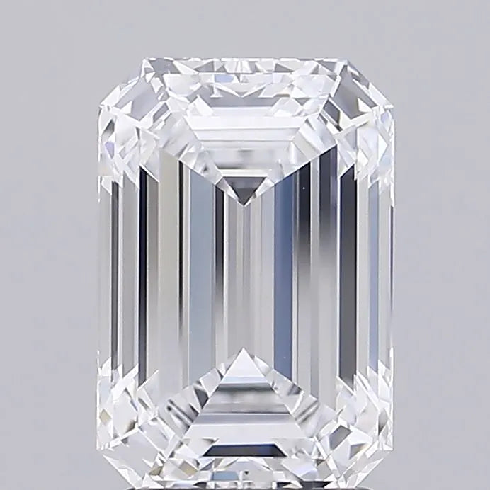 3.03ct Emerald Lab Grown Diamond (Colour D, Clarity IF, IGI Certified)