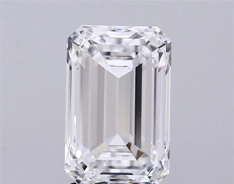 3.03ct Emerald Lab Grown Diamond (Colour D, Clarity IF, IGI Certified)