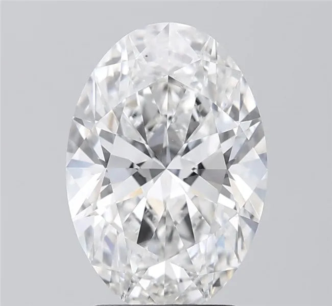 3.03ct Oval Lab Grown Diamond (Colour E, Clarity VVS2, IGI Certified)