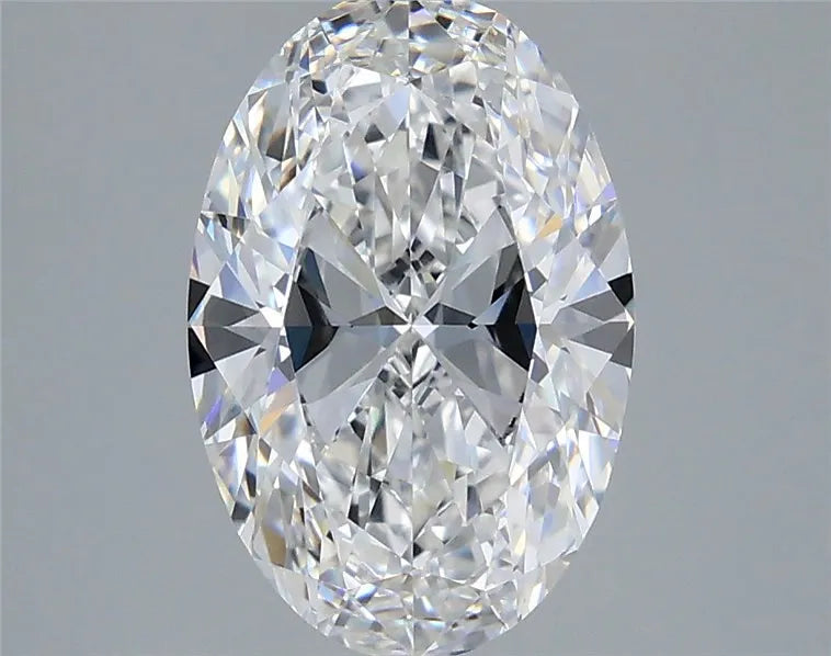 3.03ct Oval Lab Grown Diamond (Colour E, Clarity VVS2, IGI Certified)