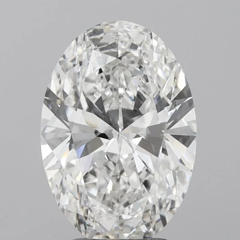 3.03ct Oval Lab Grown Diamond (Colour E, Clarity VVS2, IGI Certified)