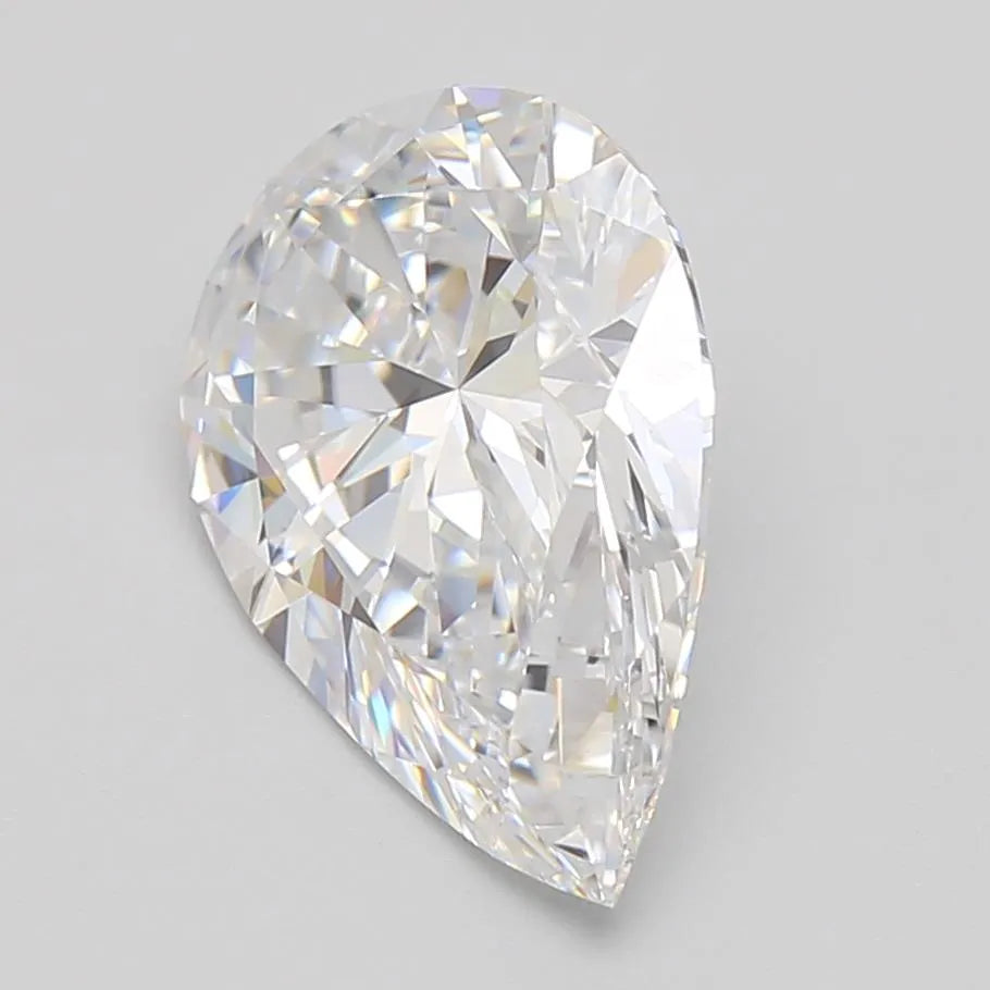 3.03ct Pear Lab Grown Diamond (Colour D, Clarity IF, GIA Certified)