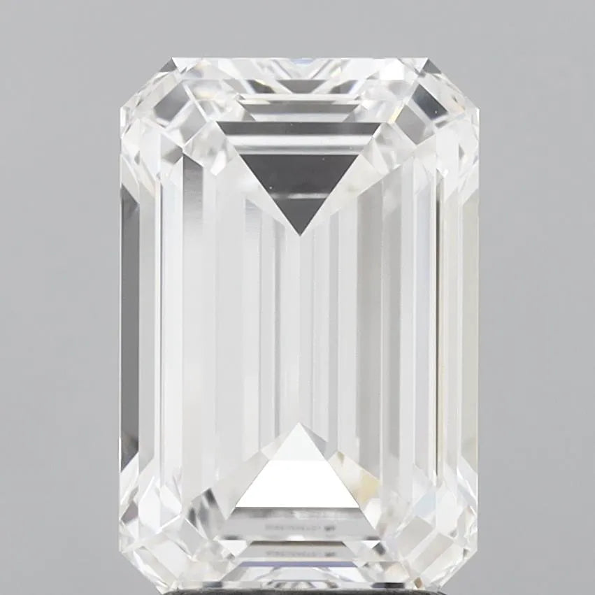 3.04ct Emerald Lab Grown Diamond (Colour D, Clarity VVS1, IGI Certified)
