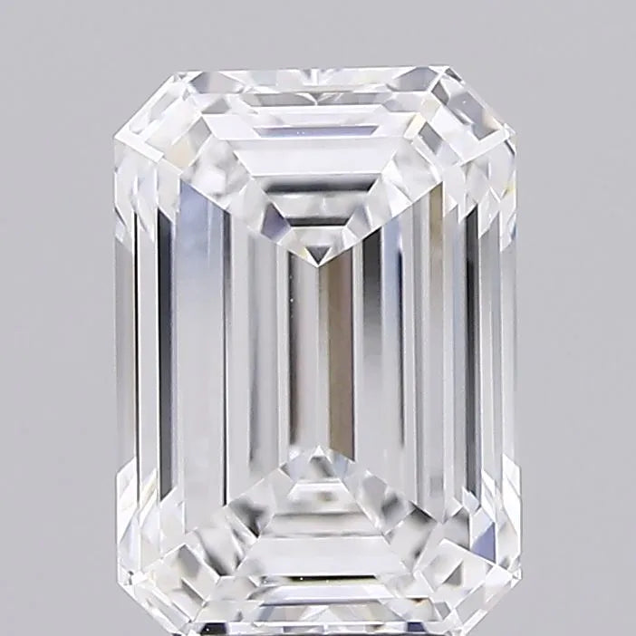 3.04ct Emerald Lab Grown Diamond (Colour D, Clarity VVS1, IGI Certified)