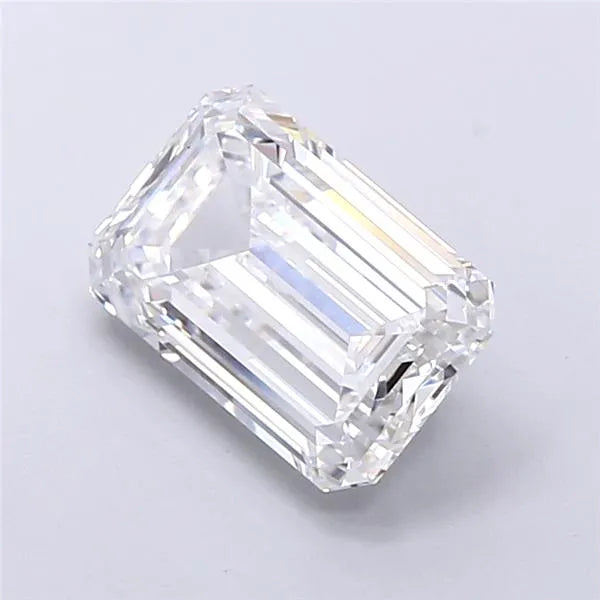 3.04ct Emerald Lab Grown Diamond (Colour E, Clarity VVS2, IGI Certified)