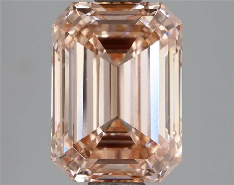 3.04ct Emerald Lab Grown Diamond (Colour Fancy Intense Pink, Clarity VS1, IGI Certified)