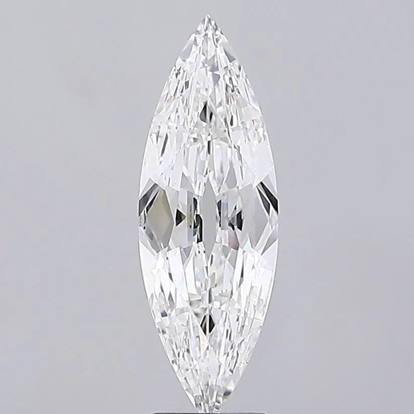 3.04ct Marquise Lab Grown Diamond (Colour E, Clarity VVS2, IGI Certified)