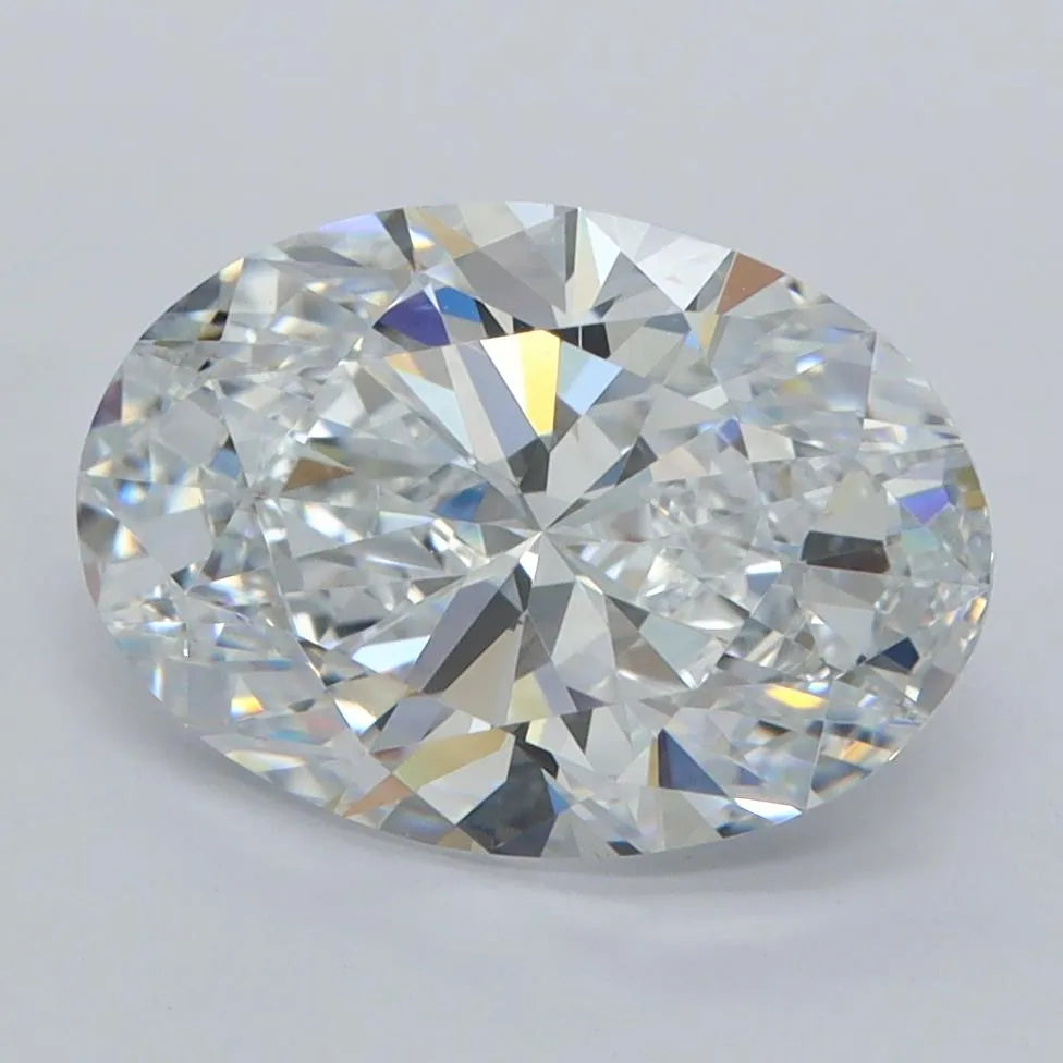 3.04ct Oval Lab Grown Diamond (Colour D, Clarity VVS1, IGI Certified)