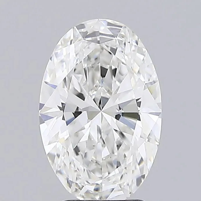 3.04ct Oval Lab Grown Diamond (Colour E, Clarity VVS2, IGI Certified)