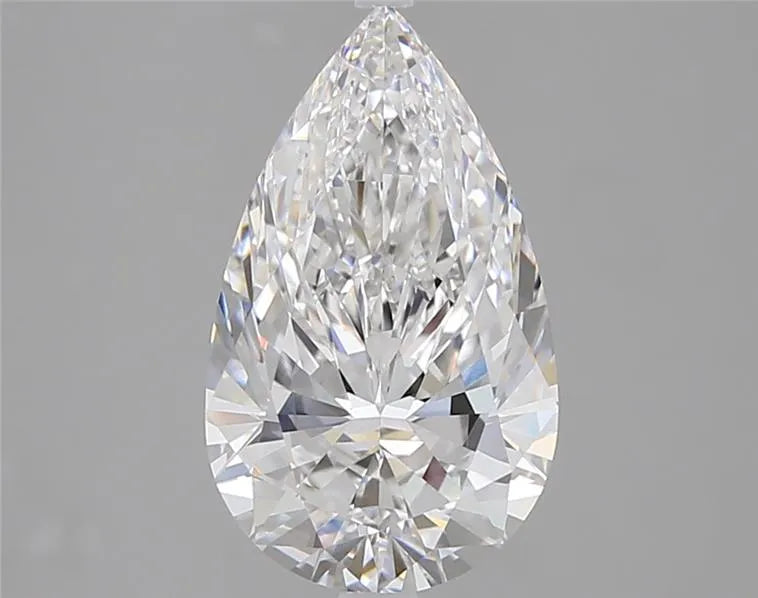 3.04ct Pear Lab Grown Diamond (Colour D, Clarity VVS1, IGI Certified)