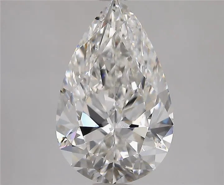 3.04ct Pear Lab Grown Diamond (Colour E, Clarity VVS2, IGI Certified)