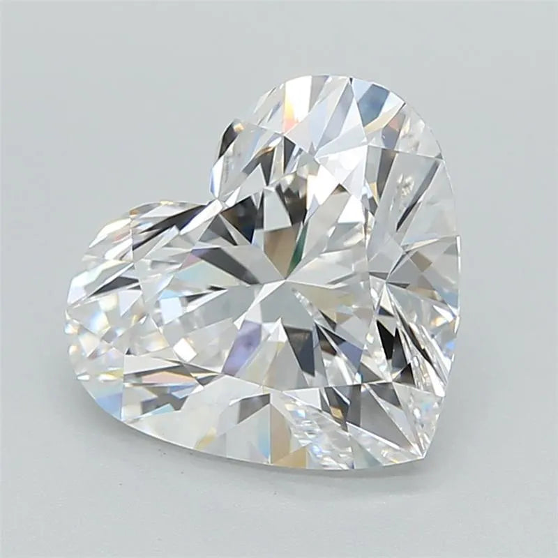 3.05ct Heart Lab Grown Diamond (Colour D, Clarity VVS1, IGI Certified)