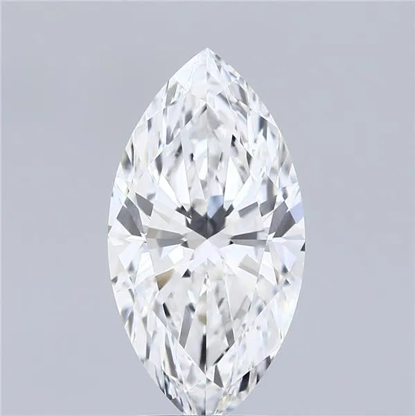 3.05ct Marquise Lab Grown Diamond (Colour E, Clarity VVS1, IGI Certified)