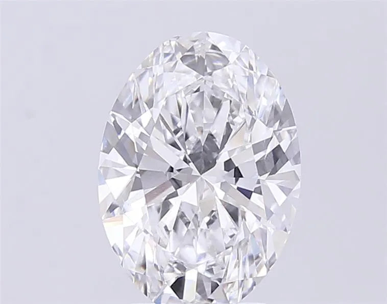 3.05ct Oval Lab Grown Diamond (Colour D, Clarity VVS2, GIA Certified)